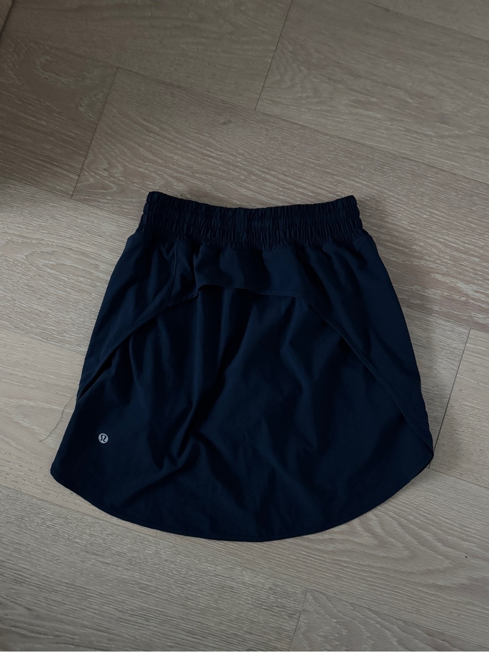 Lululemon Hotty Hot High Rise Skirt - Navy Blue - Picture 2 of 4